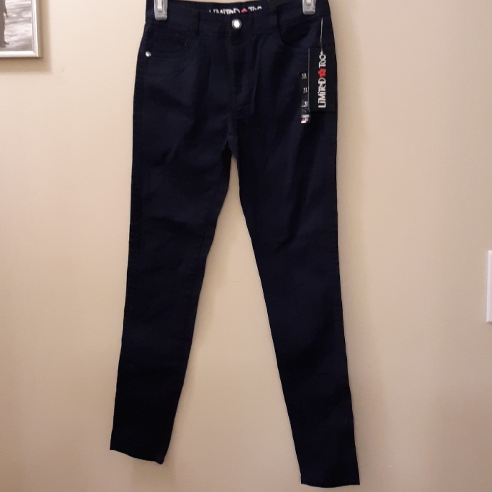 LIMITED Too Girls Navy Blue Skinny jeans
